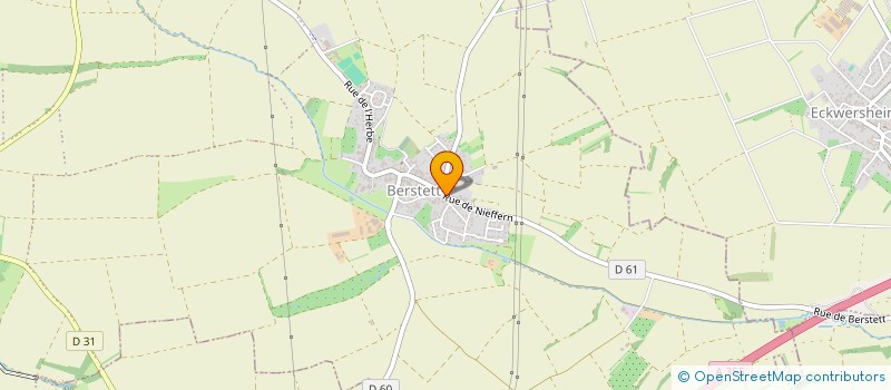 localisation de l'entreprise MANA JK  BERSTETT