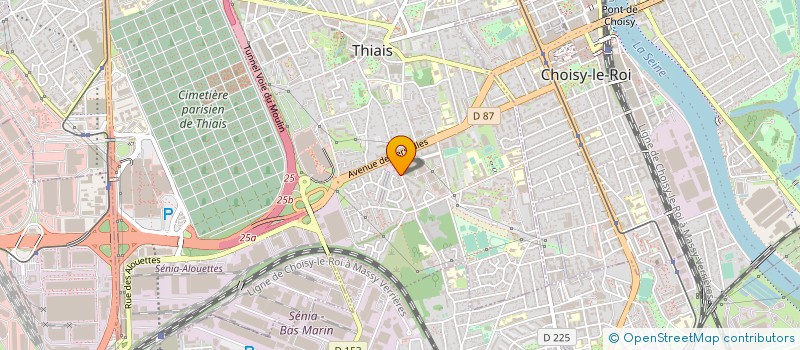 localisation de l'entreprise MANA-MANA AMM PROPRETE ET BRILLANCE à THIAIS