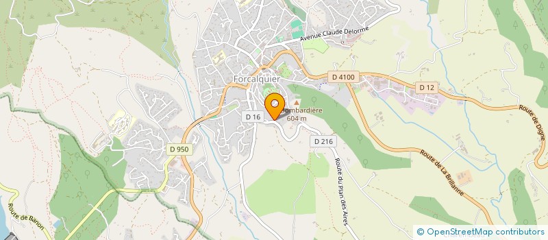 localisation de l'entreprise MANA STRATEGIE  FORCALQUIER