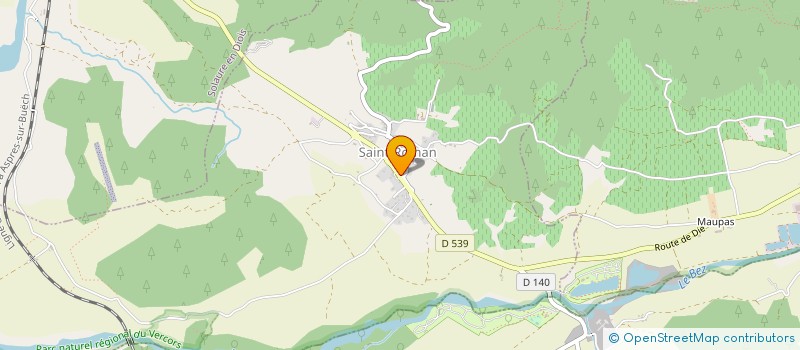 localisation de l'entreprise MANA TERRA  SAINT-ROMAN