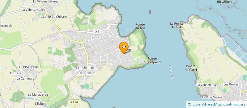 localisation de l'entreprise MANA VN  LE MINIHIC-SUR-RANCE