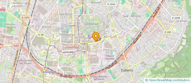 localisation de l'entreprise MANABIYA à GRENOBLE
