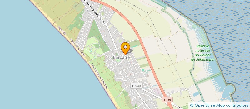 localisation de l'entreprise MANACA  BARBATRE