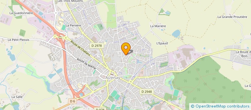 localisation de l'entreprise MANACAL INVEST  AIZENAY