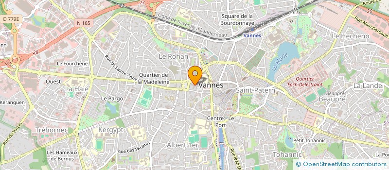 localisation de l'entreprise MANACH CONSEIL à VANNES