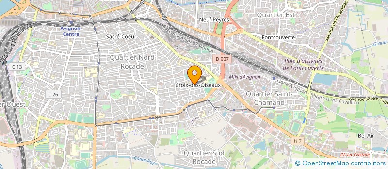 localisation de l'entreprise MANACHRIS  AVIGNON