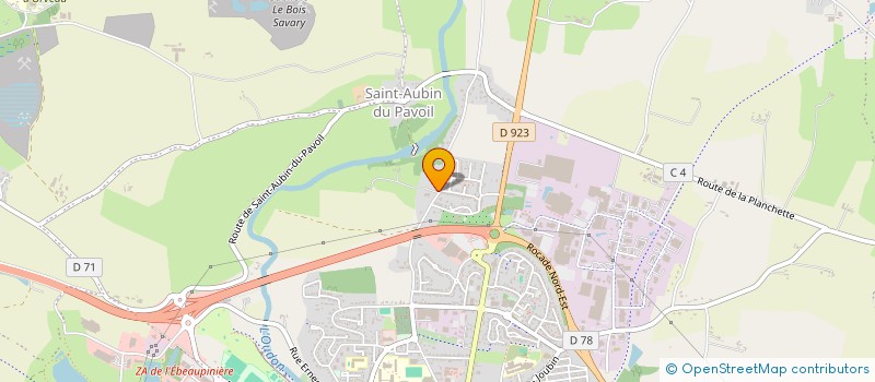 localisation de l'entreprise MANACRI à SEGRE-EN-ANJOU BLEU