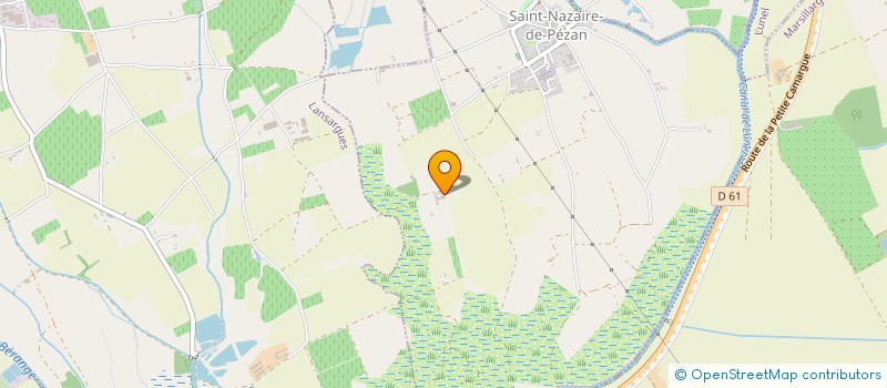 localisation de l'entreprise MANADE LAFON  SAINT-NAZAIRE-DE-PEZAN