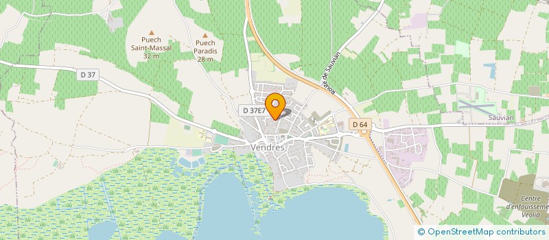 localisation de l'entreprise MANADE MARGE à VENDRES