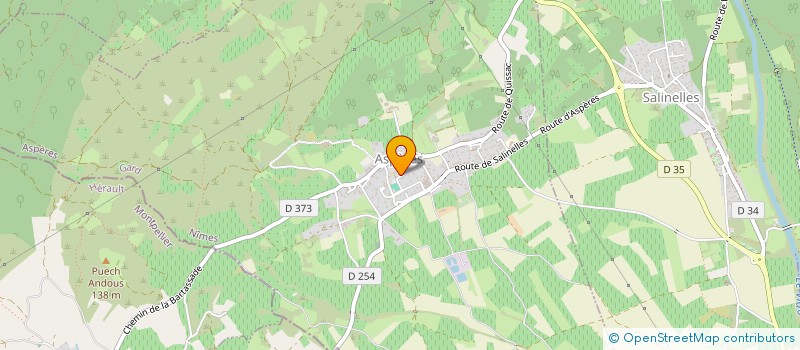 localisation de l'entreprise MANADE VIDAL  COMBAS