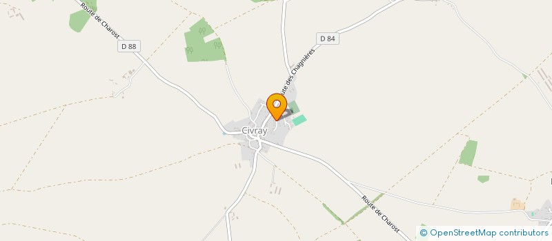 localisation de l'entreprise MANADRILENE  CIVRAY