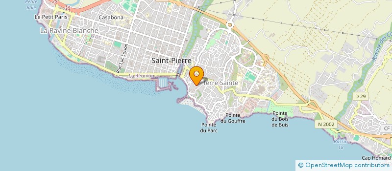localisation de l'entreprise MANAE à SAINT-PIERRE