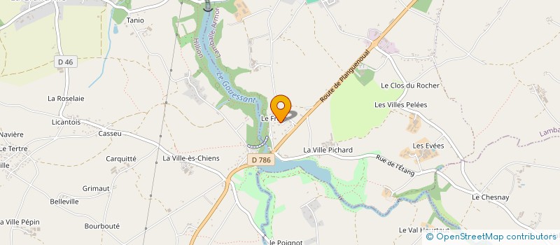 localisation de l'entreprise MANAE IMMO  LAMBALLE-ARMOR