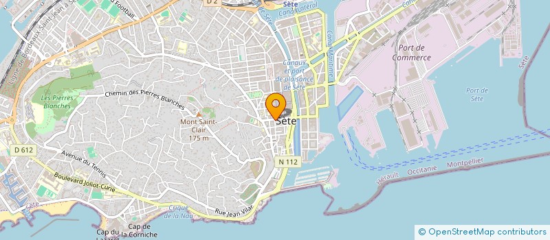 localisation de l'entreprise MANAEL  SETE