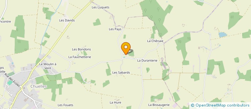 localisation de l'entreprise MANAEMILINE  CHUELLES