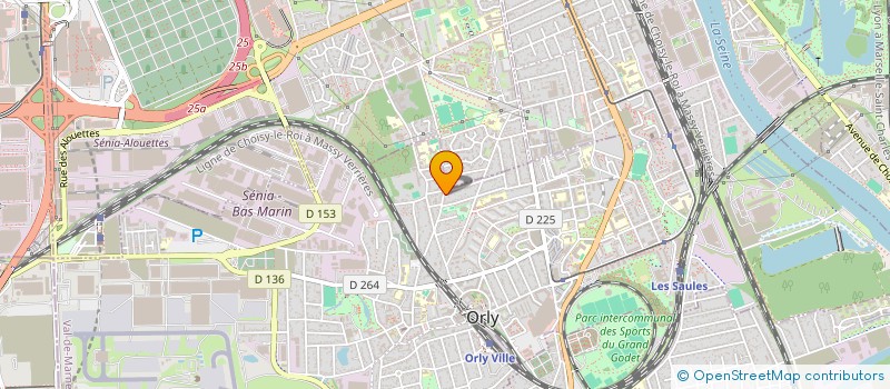 localisation de l'entreprise MANAF HOLDING  ORLY