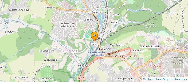 localisation de l'entreprise MANAFA  SAINT-CYR-SUR-LOIRE