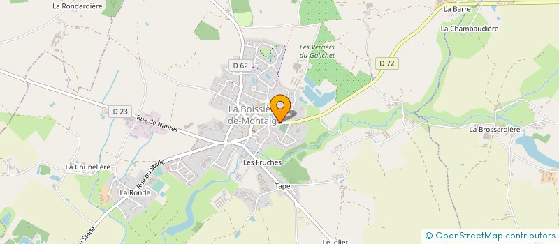 localisation de l'entreprise MANAG'AUTO à MONTAIGU-VENDEE