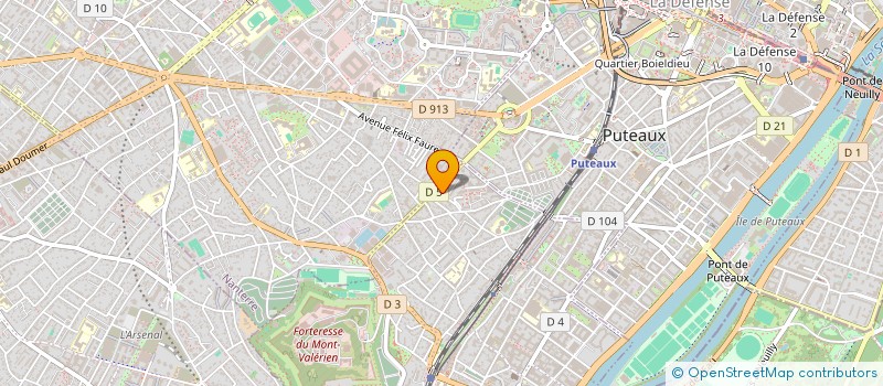localisation de l'entreprise MANAG'UP à SURESNES