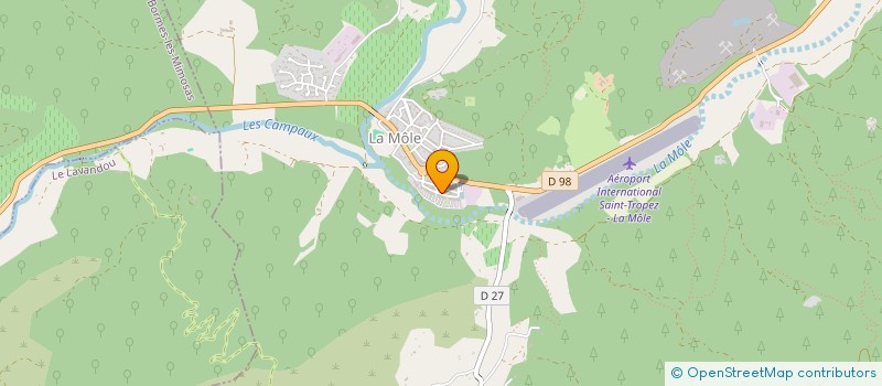 localisation de l'entreprise MANAGA  LA MOLE