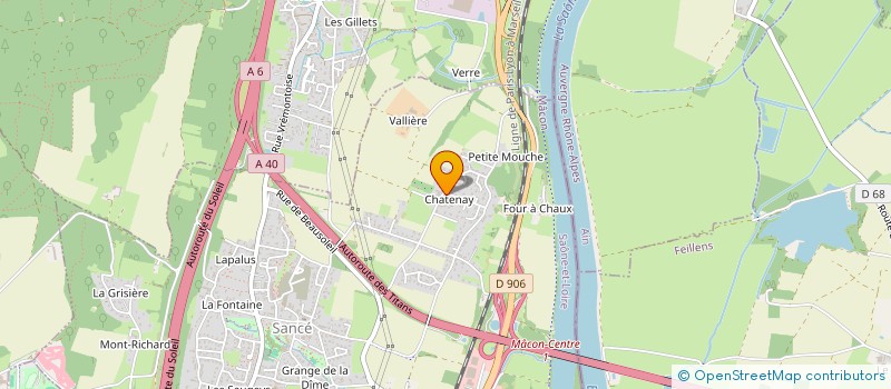 localisation de l'entreprise MANAGA à SANCE