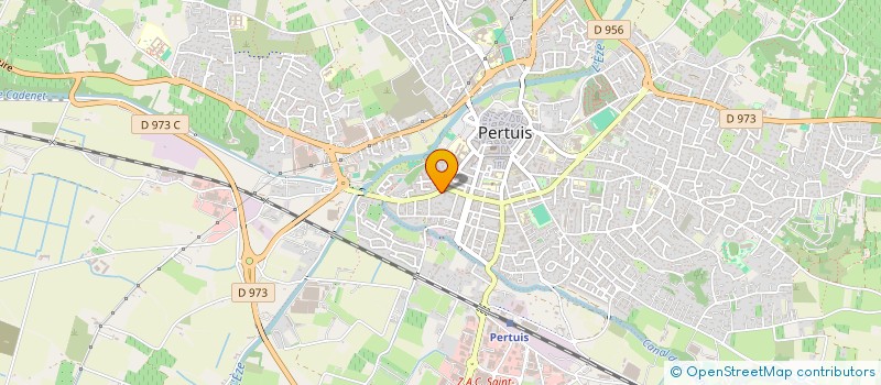 localisation de l'entreprise MANAGAT  PERTUIS