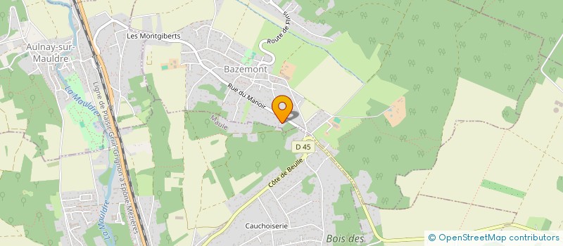 localisation de l'entreprise MANAGATI  BAZEMONT