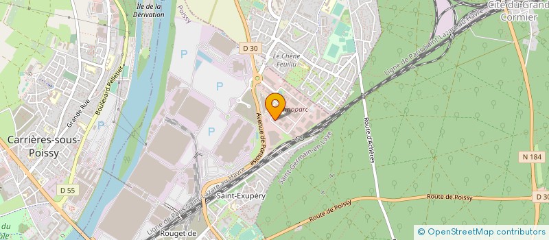 localisation de l'entreprise MANAGEMENT ATOUT VERT  POISSY