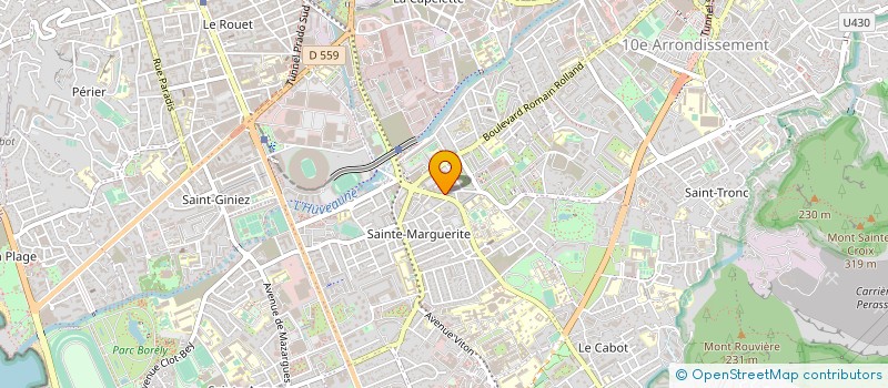 localisation de l'entreprise MANAGEMENT CONSEIL OPTIQUE à MARSEILLE