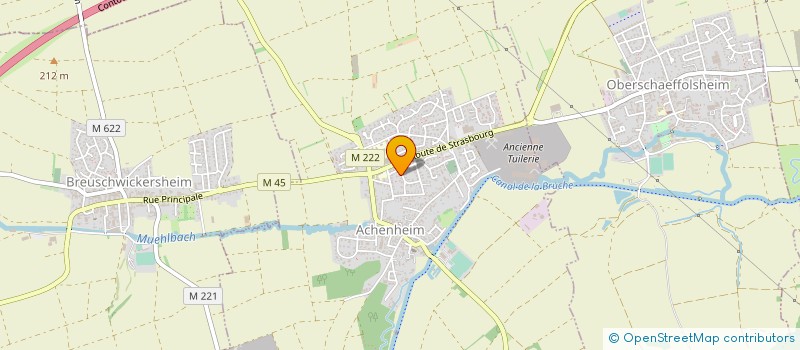 localisation de l'entreprise MANAGEMENT CONSULTING ALSACE  ACHENHEIM