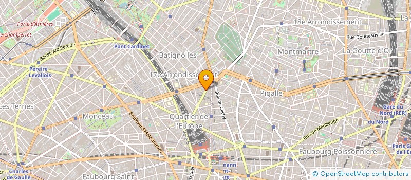 localisation de l'entreprise MANAGEMENT DESIGN MOBILIER à PARIS