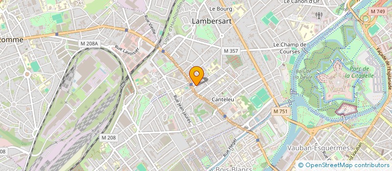 localisation de l'entreprise MANAGEMENT ET CAUTION D'ACTIVITES ECONOMIQUES à LAMBERSART