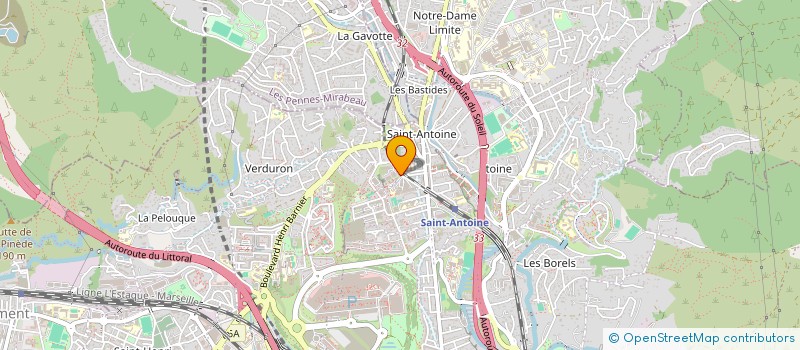 localisation de l'entreprise MANAGEMENT ET CONSEIL DES ENTREPRISES à MARSEILLE
