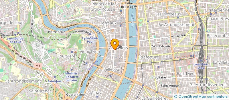 localisation de l'entreprise MANAGEMENT ET PARTICIPATIONS à LYON