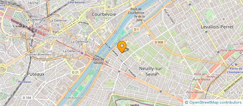 localisation de l'entreprise MANAGEMENT ET SYSTEME CONSEIL à NEUILLY SUR SEINE