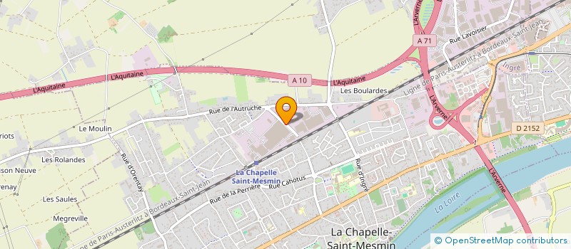 localisation de l'entreprise MANAGEMENT FREDERIC SOPHIE  LA CHAPELLE-SAINT-MESMIN