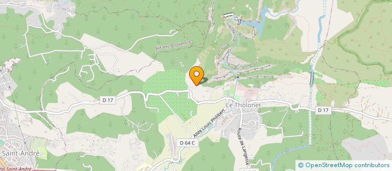 localisation de l'entreprise MANAGEMENT INTERNATIONAL DES RESSOURCES  LE THOLONET