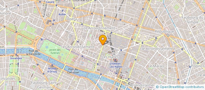 localisation de l'entreprise MANAGEMENT LLG  PARIS