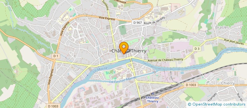 localisation de l'entreprise MANAGEMENT NETWORK MARKETING  CHATEAU-THIERRY