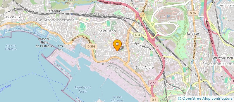 localisation de l'entreprise MANAGEMENT PUBLIC DE L'INTELLIGENCE ARTIFICIELLE (M.P.I.A) à MARSEILLE 16EME
