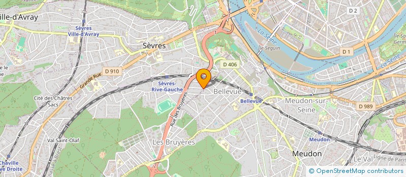 localisation de l'entreprise MANAGEMENT PUBLIC KONSEIL à SEVRES