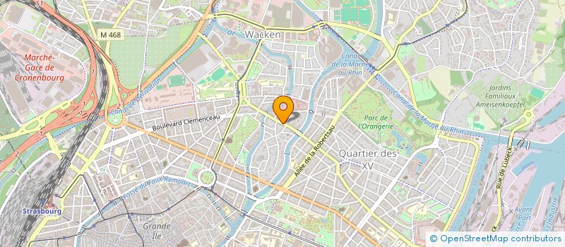 localisation de l'entreprise MANAGEMENT RESSOURCES CONSEIL à STRASBOURG