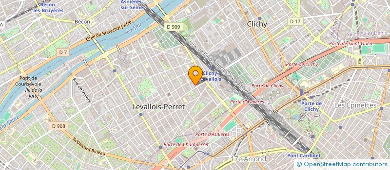 localisation de l'entreprise MANAGEMENT SECURITE HOMMES CONSEIL SARL à LEVALLOIS PERRET