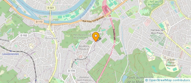 localisation de l'entreprise MANAGEO-INSTITUT  LA CELLE-SAINT-CLOUD