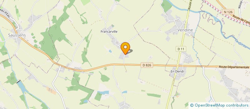 localisation de l'entreprise MANAGEOS  FRANCARVILLE