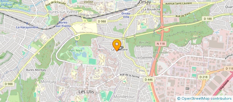localisation de l'entreprise MANAGEPROJECT à ORSAY