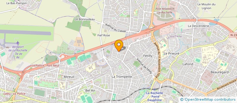 localisation de l'entreprise MANAGER-POSITIF  BORDEAUX