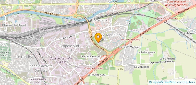 localisation de l'entreprise MANAGEUM à CESSON-SEVIGNE