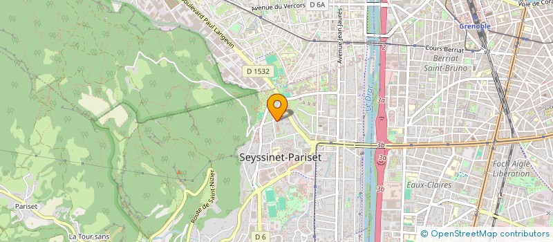 localisation de l'entreprise MANAGEVENTS à SEYSSINET-PARISET