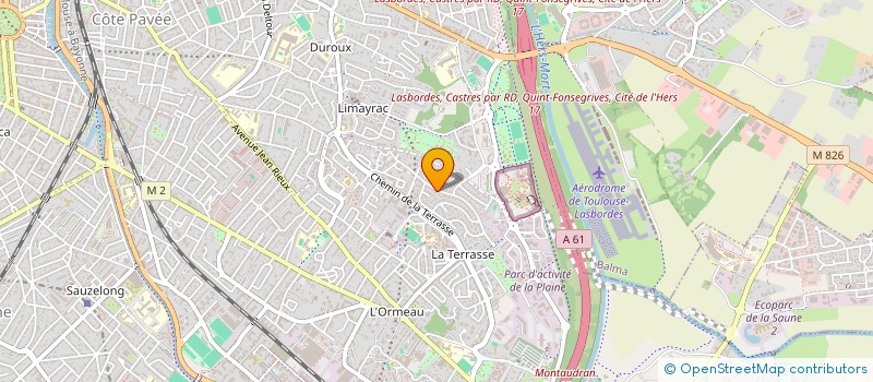 localisation de l'entreprise MANAGING HOSPITALIER  TOULOUSE
